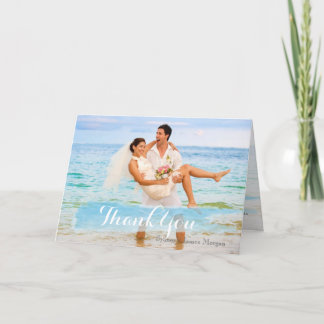 PixDezines wedding photo thank you cards