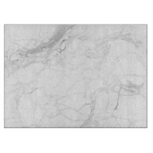 PIXDEZINES WHITE MARBLE CUTTING BOARD