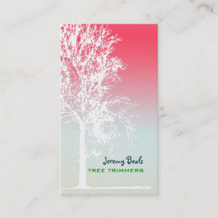 PixDezines white oak Tree Trimmers ♥♥♥♥ Business Card