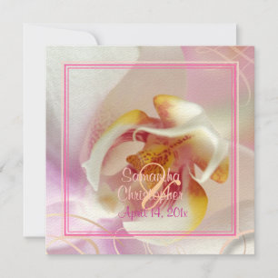 PixDezines White Orchid   Pale Pink + White Invitation