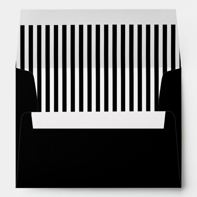 PixDezines white stripes liner/DIY colour Envelopes (Back (Bottom))