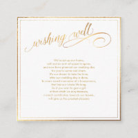 PixDezines Wishing Well/Marble /White+Gold