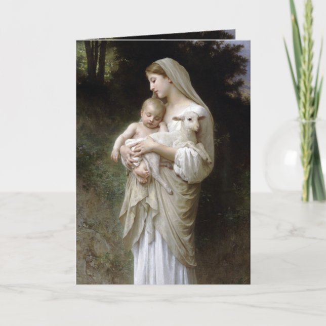 PixDezinves L'innocence by Bougeureau painting Card (Front)
