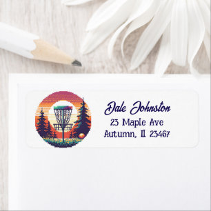 Pixel Art Disc Golf Personalised