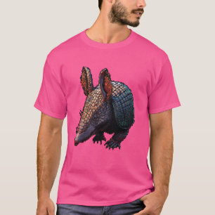 Pixel Art Lover - Armadillo Dad Mum T-Shirt