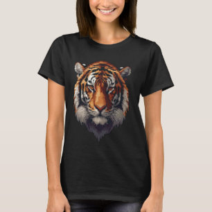 Pixel Art Lover - Tiger Dad Mum T-Shirt