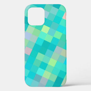 Pixel Art Multicolor Pattern iPhone 12 Case