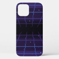 pixel art of 80s Retro sci-Fi background. Pixel ar