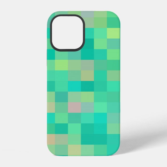 Pixel Art Pattern iPhone Case (Back)