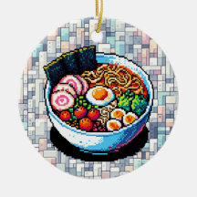 Pixel Art Ramen Noodles 