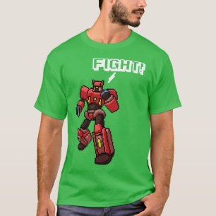 Pixel Art  Robot T-Shirt