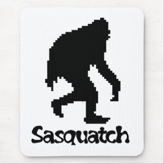 Pixel Art Sasquatch Mouse Mat