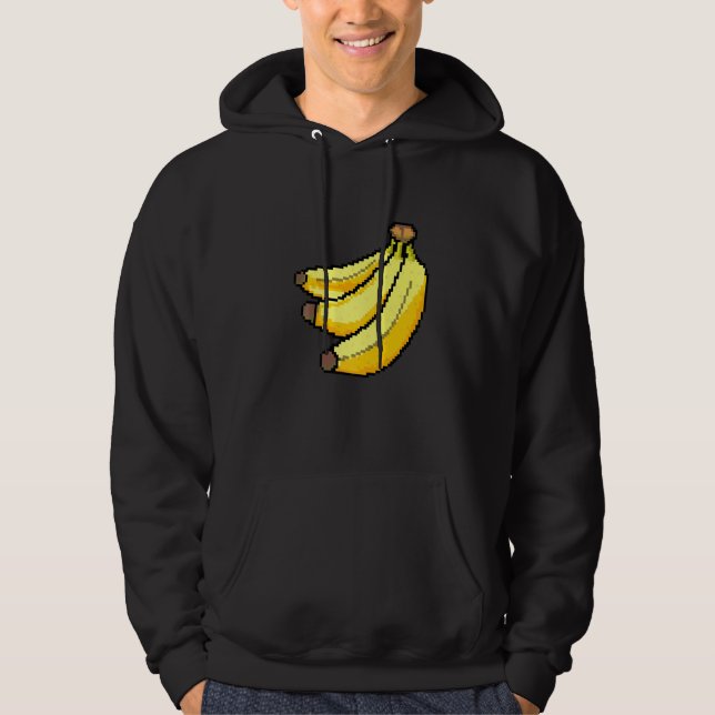 Pixel  Banana Hoodie (Front)