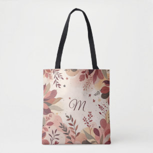 Pixel Bloom Tote Bag