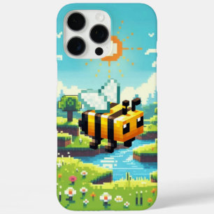 Pixel Buzz: The Sunny Meadow Adventure iPhone 16 Pro Max Case