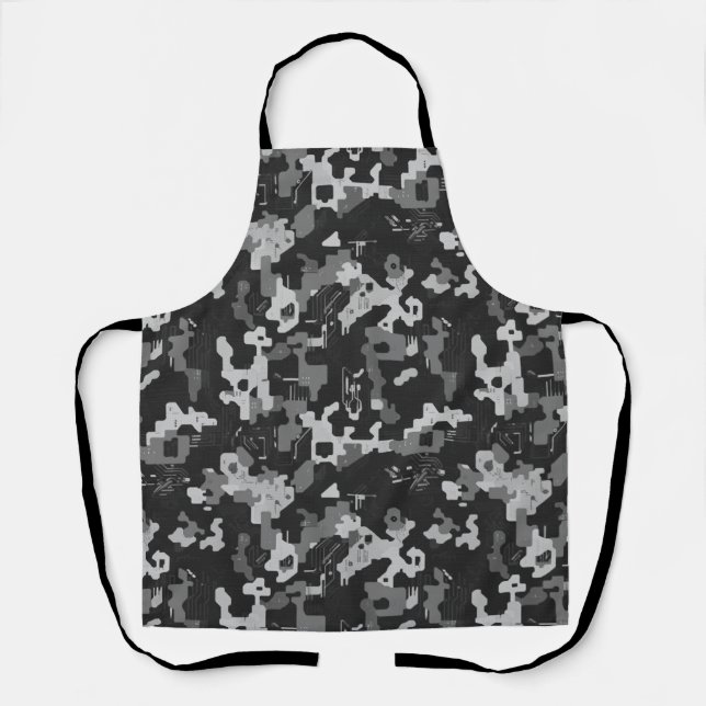 Pixel Camo Stealth Apron (Front)