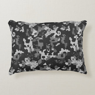 Pixel Camo Stealth Decorative Cushion