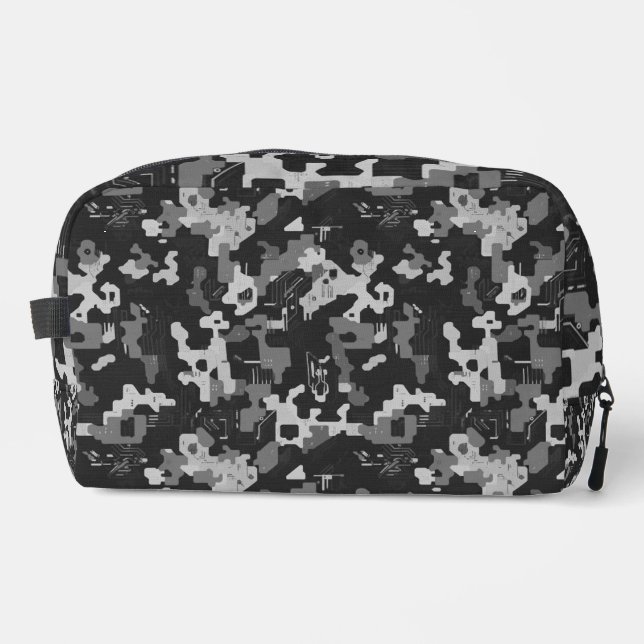 Pixel Camo Stealth Dopp Kit (Front)
