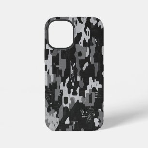 Pixel Camo Stealth iPhone 12 Mini Case