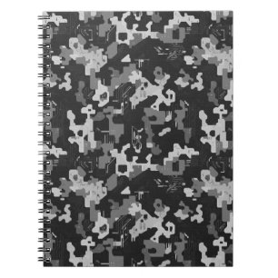 Pixel Camo Stealth Notebook