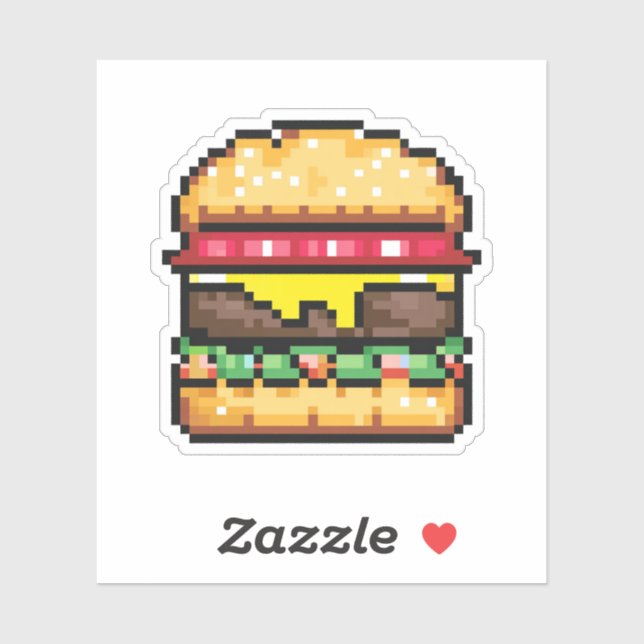 Pixel Cheeseburger (Sheet)