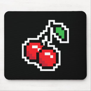 Pixel Cherries 80s Video Game Halloween Costume Ea Mouse Mat