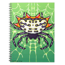 Pixel crab spider 
