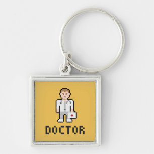 Pixel Doctor Keychain