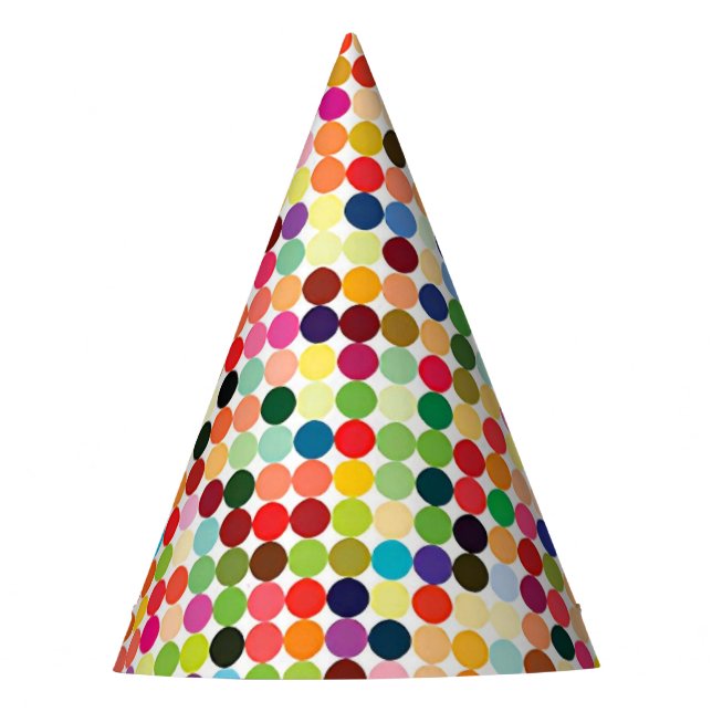 Pixel Dots Party Hat (Front)