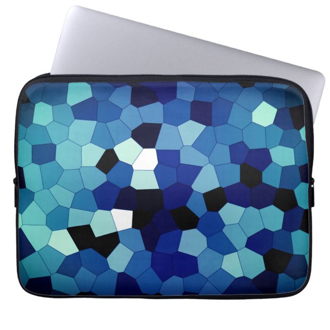Pixel Dream - Blue Laptop Sleeve (Front)