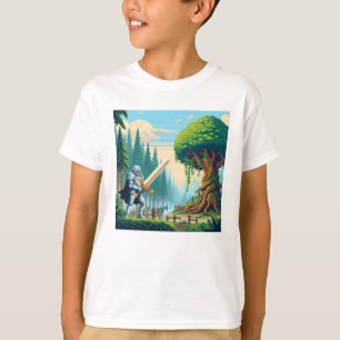 Pixel Friends: Forest Protection (knight) #17 T-Shirt