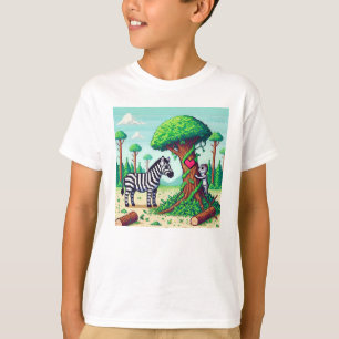 Pixel Friends: Forest Protection (ribs) #11 T-Shirt