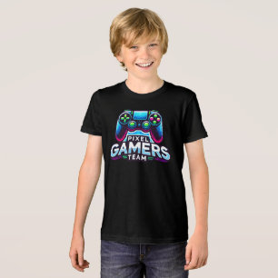 Pixel Gamers Team – Future Gamer Kids Tri-Blend Shirt