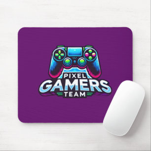 Pixel Gamers Team – Purple Gamer Mouse Mat