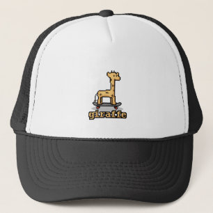 Pixel Giraffe Trucker Hat