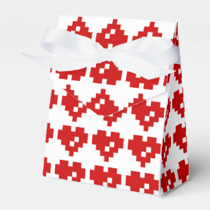 Pixel Heart 8 Bit Love Favour Box