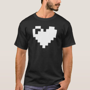 Pixel Heart 8 bits T-Shirt