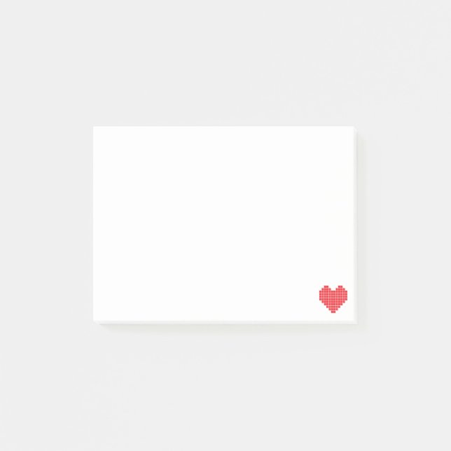 Pixel Heart Notes (Front)