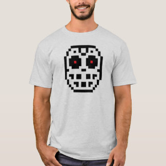 Pixel Hockey Goalie Mask T-Shirt