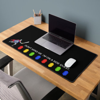 Pixel Knight Side Quest Desk Mat