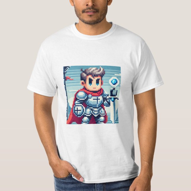 Pixel Knight T-shirt (Front)