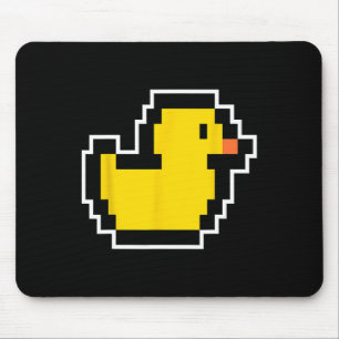 Pixel Little Duck 80s Video Game Halloween Costume Mouse Mat