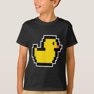 Pixel Little Duck 80s Video Game Halloween Costume T-Shirt