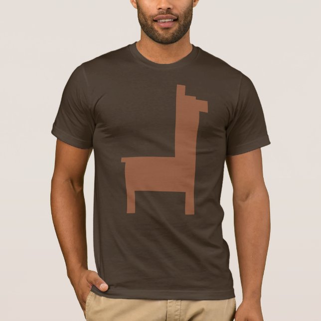 Pixel Llama Shirt (Front)