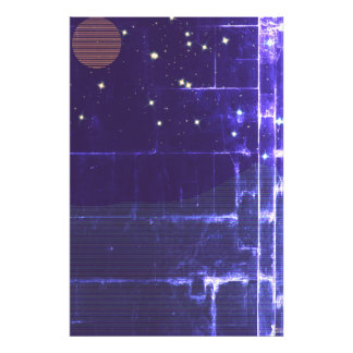 PIXEL MOON  PHOTO PRINT