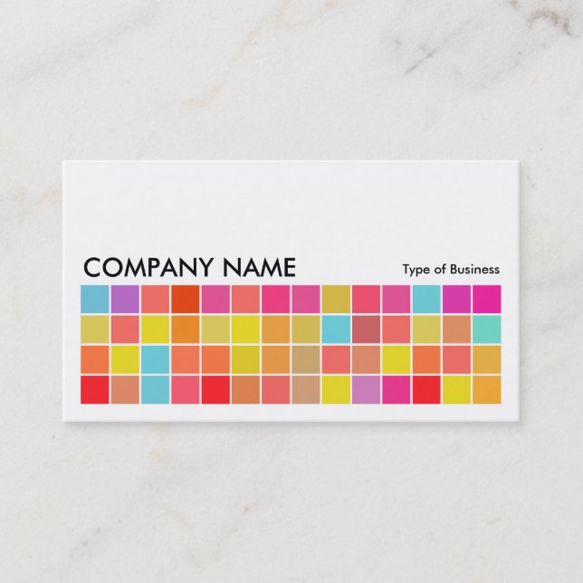 Pixel Motif v2 01 Business Card (Front)
