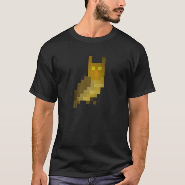 Pixel Owl T-shirt (Front)
