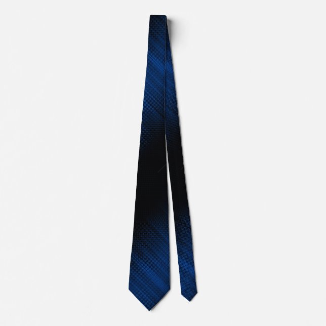 Pixel pattern 01.B.bw.S.Black BG Tie (Front)