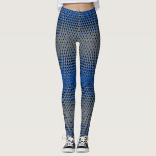 Pixel Pattern 09.BBLK.w DGrey BG Leggings