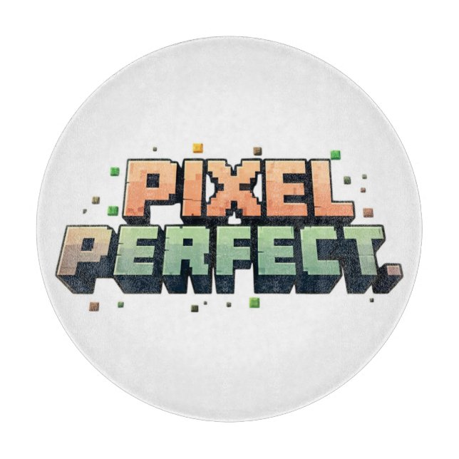 Pixel Perfect  Cutting Board (Front)